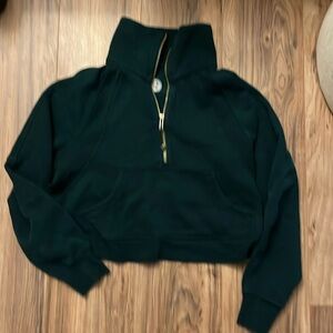 Lululemon Scuba Oversized Funnel-Neck Half Zip